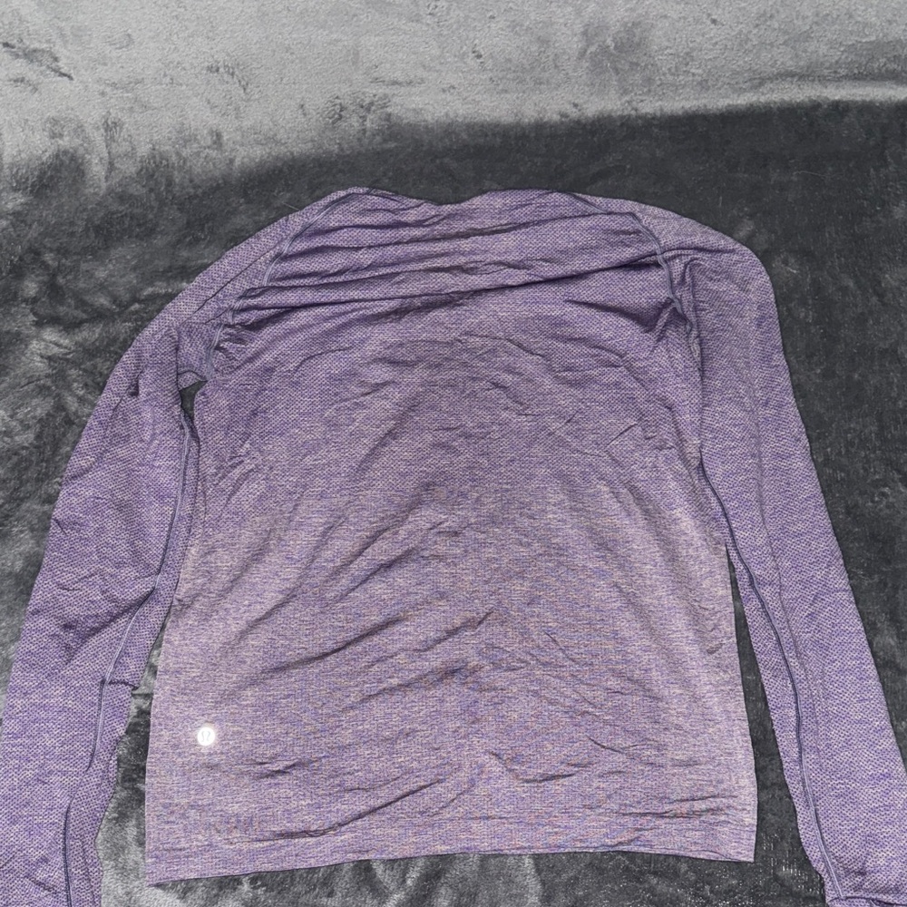 lululemon athletica Purple Long Sleeve Tee
